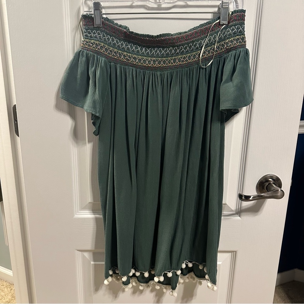 off the shoulder summer dress